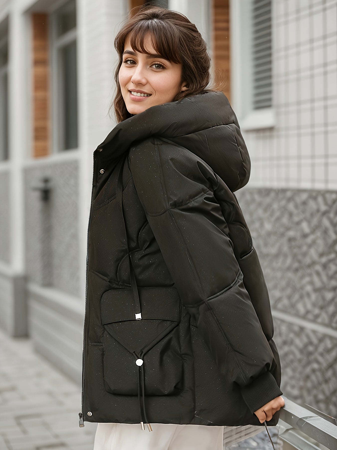 Simona | Casual Long Sleeve Coat
