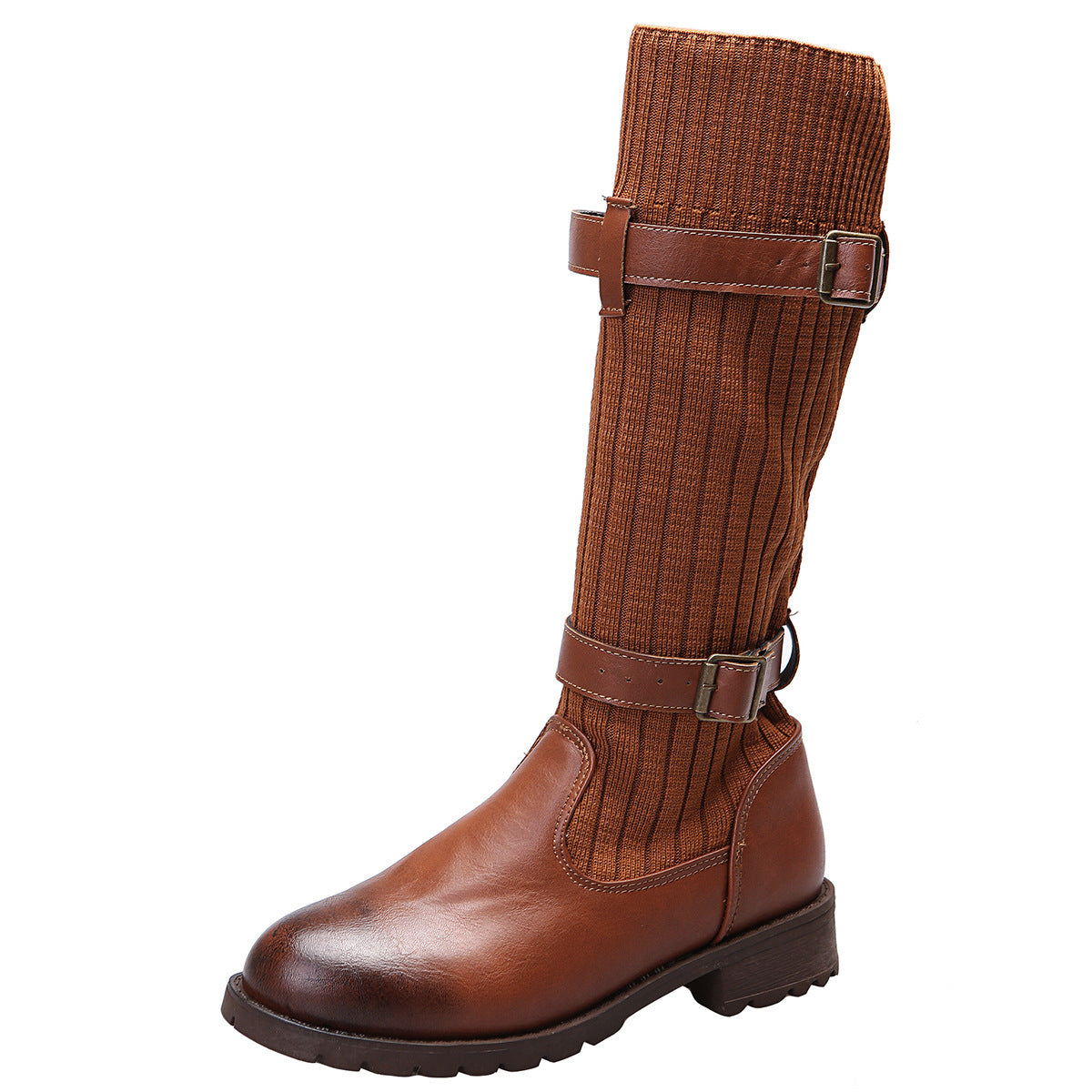 Zara | Leopard Sock-Boots