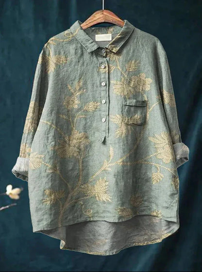 Yrsa | Classic Floral Blouse