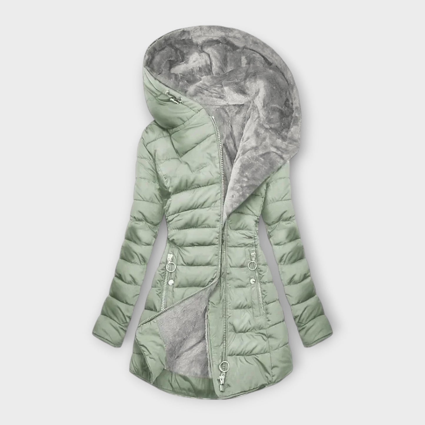 Kori | Cozy Faux Fur-Lined Coat