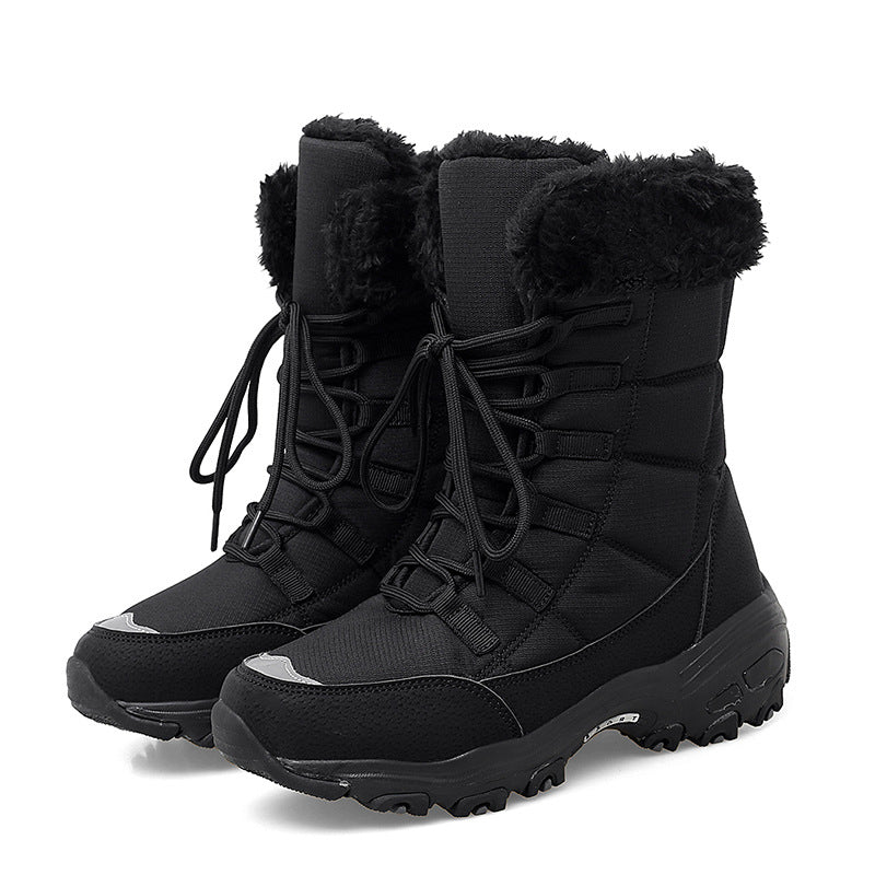 Moipheng | Waterproof Plush-Lined Ankle Boots