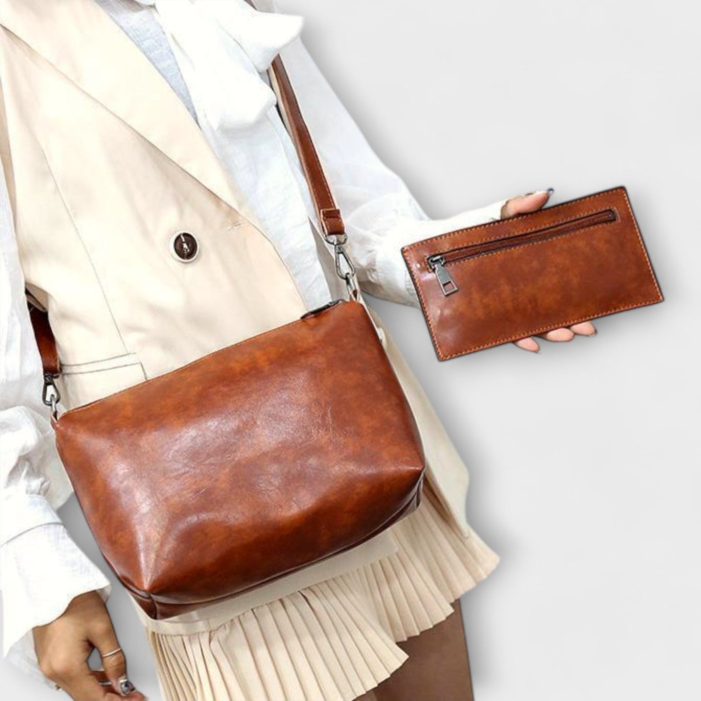 Lise | 4-Piece Vintage Bag Set
