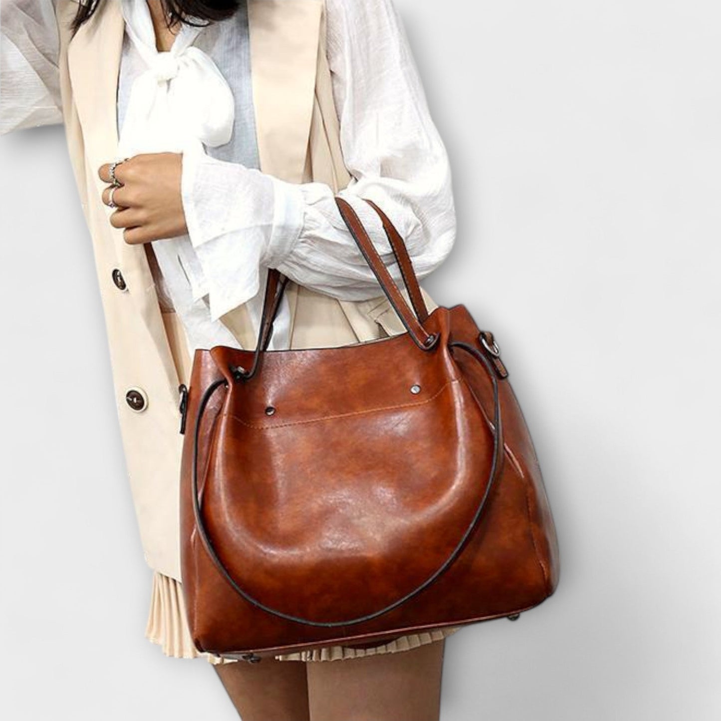Lise | 4-Piece Vintage Bag Set