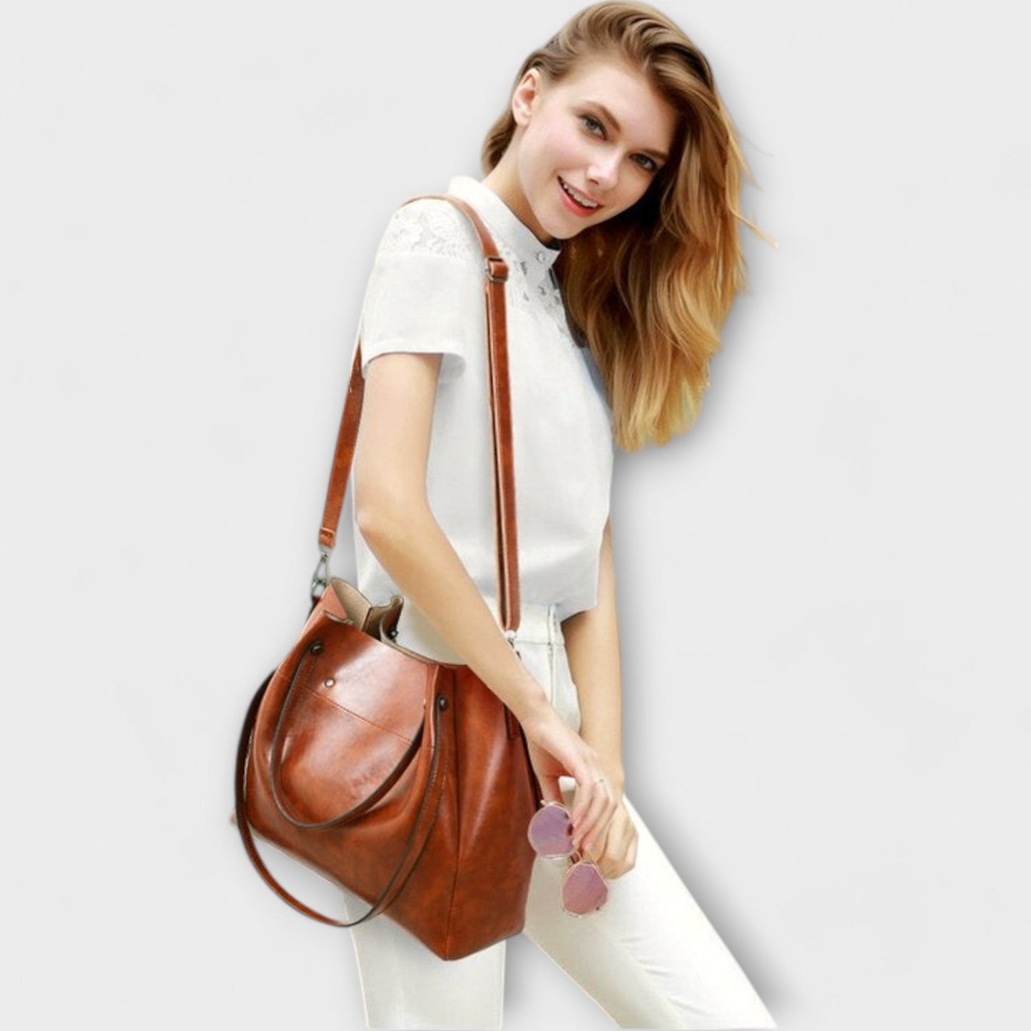 Lise | 4-Piece Vintage Bag Set
