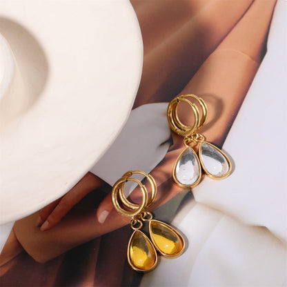 Crystal Drop Earrings