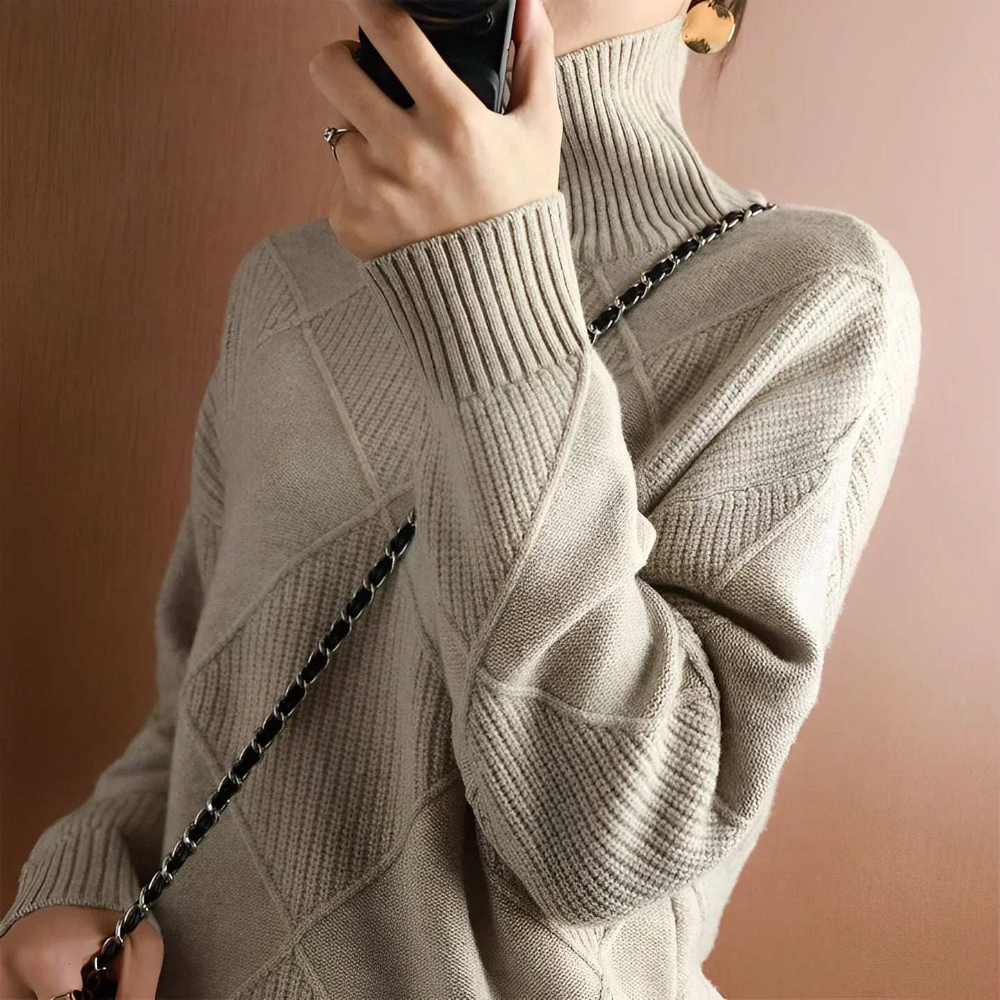 Dahlia | Cozy Lotus Sweater