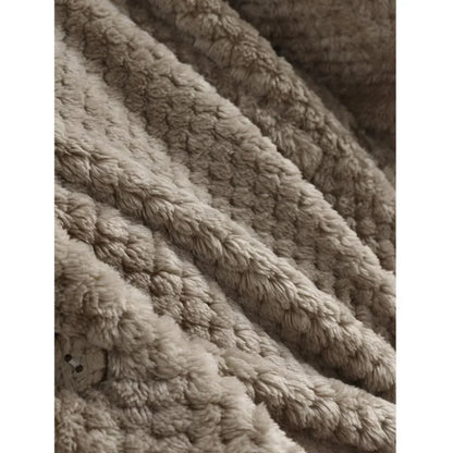 Anna | Hooded Ribbed Coat