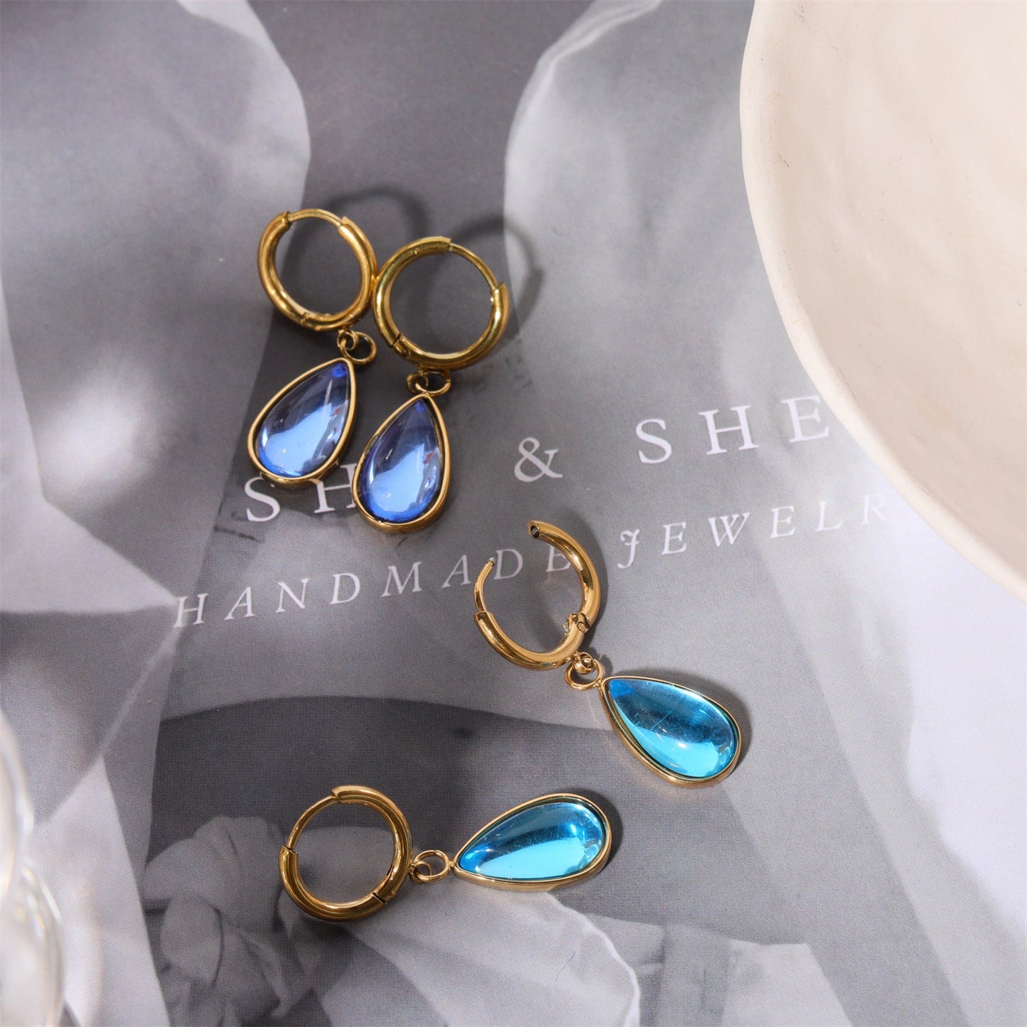 Crystal Drop Earrings
