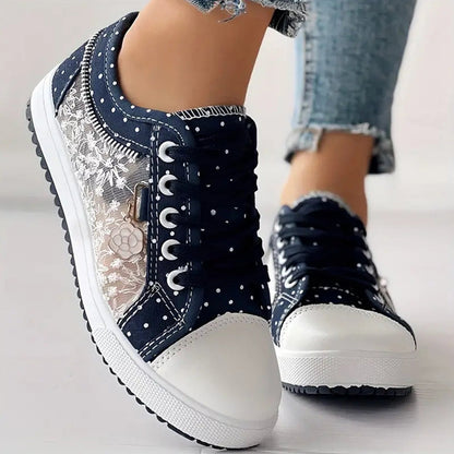 Jeanne | Flat Comfortable Sneakers