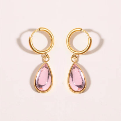 Crystal Drop Earrings