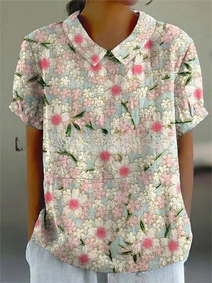 Ragnhild | Floral Blouse