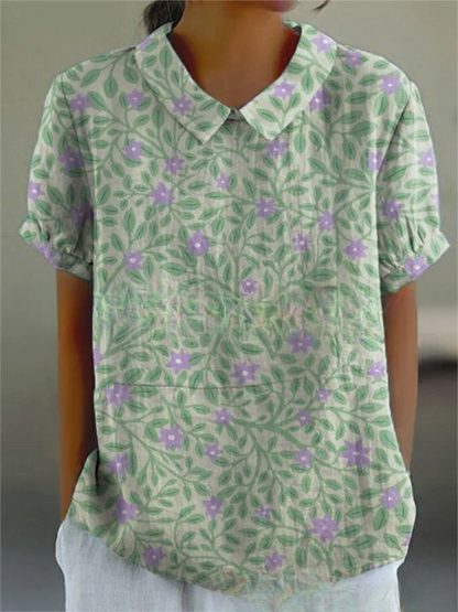 Ragnhild | Floral Blouse