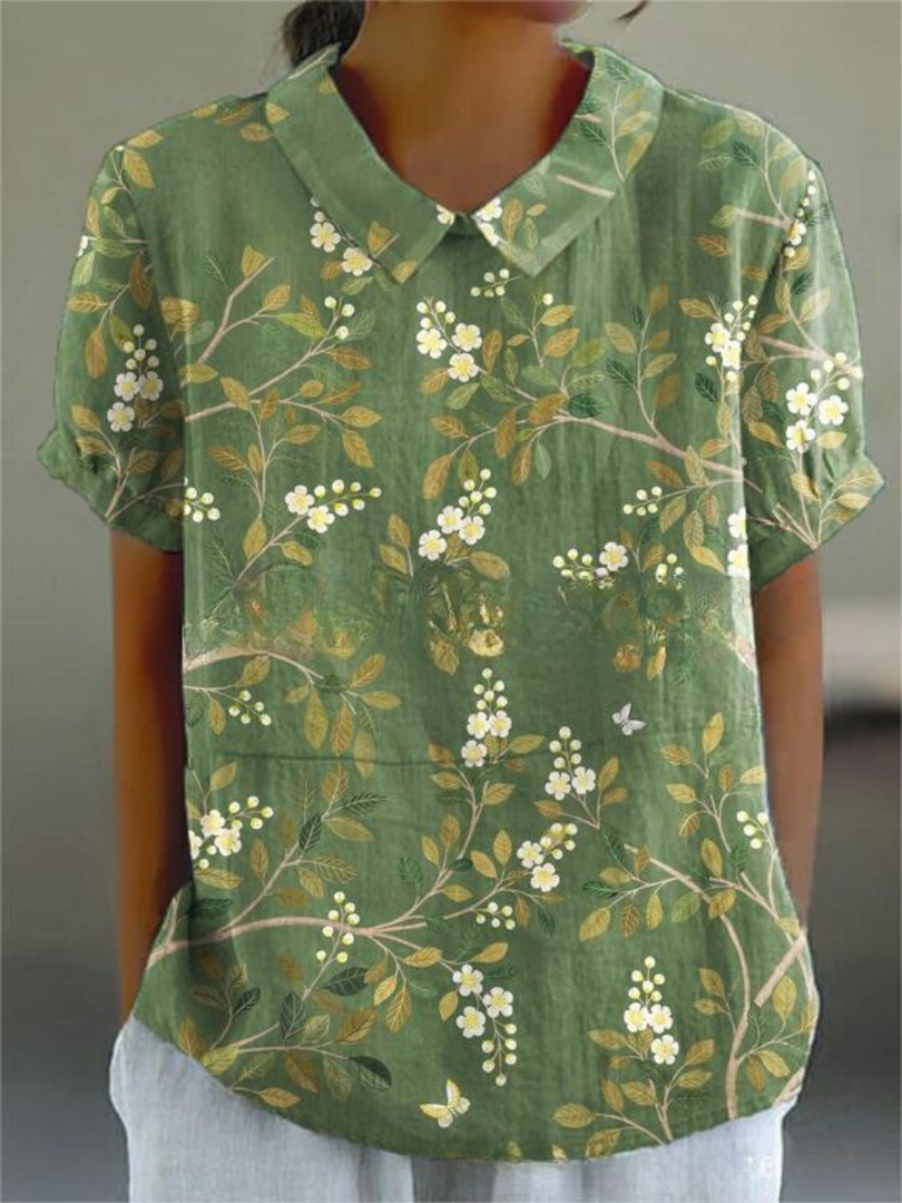 Ragnhild | Floral Blouse