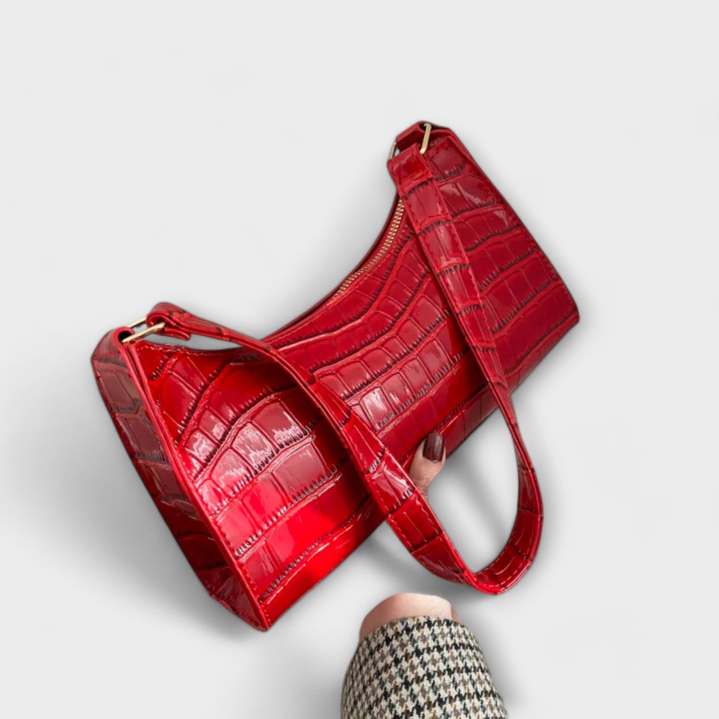 Diana | Shiny Leather Bag