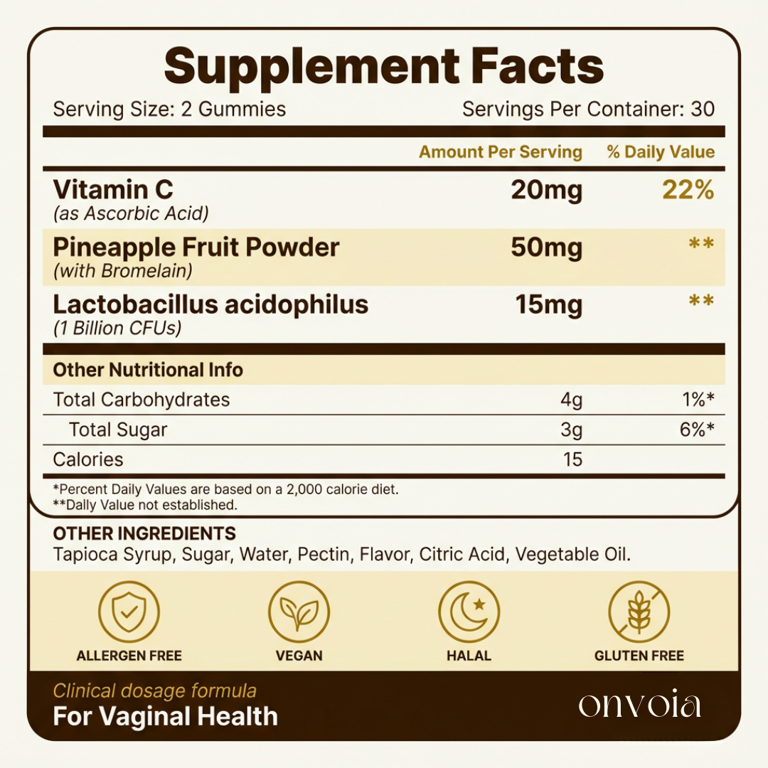 Onvoia Vaginal Probiotic - 100% Real