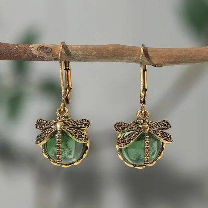 Crystal Pendant Earrings