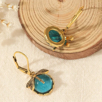Crystal Pendant Earrings