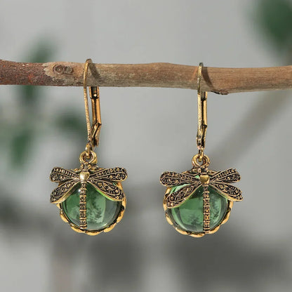 Crystal Pendant Earrings
