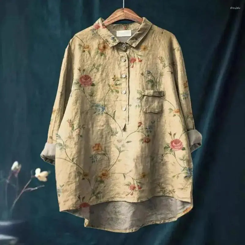 Sophina™ | Vintage Cotton Shirt
