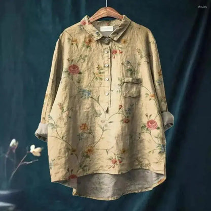 Sophina™ | Vintage Cotton Shirt