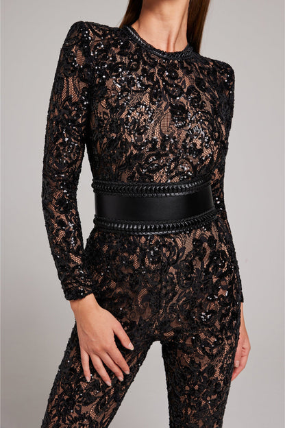 Alma | Elegant Lace Jumpsuit