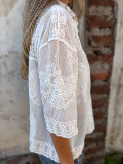 Helen | Elegant Long-Sleeve Shirt