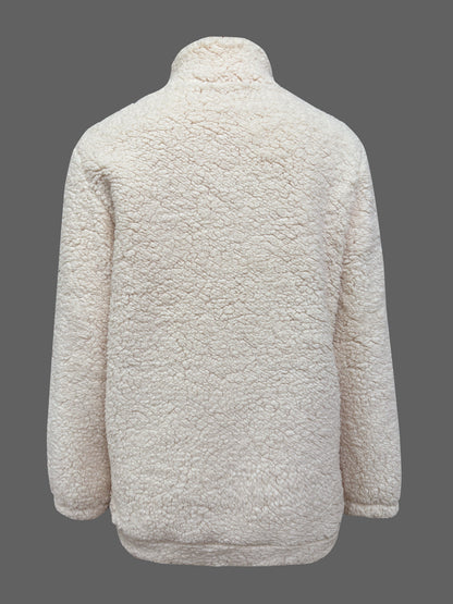 Lily | Patch Quarter Zip Pullover