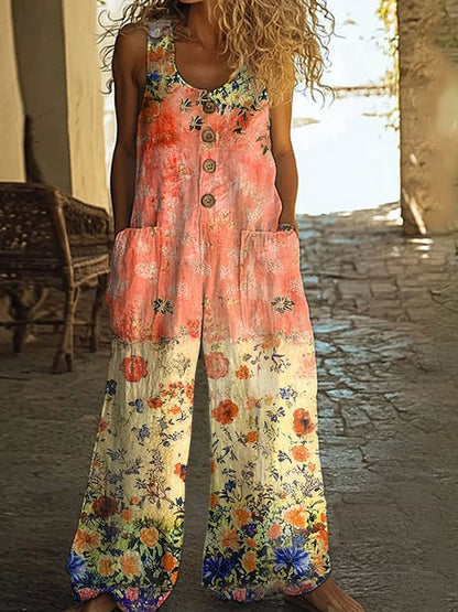 Mia | Casual Vintage Jumpsuit