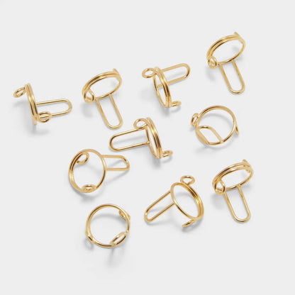 Layla Nail Rings Gold