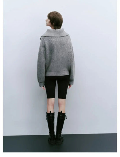 Ava | Zipper Sweater