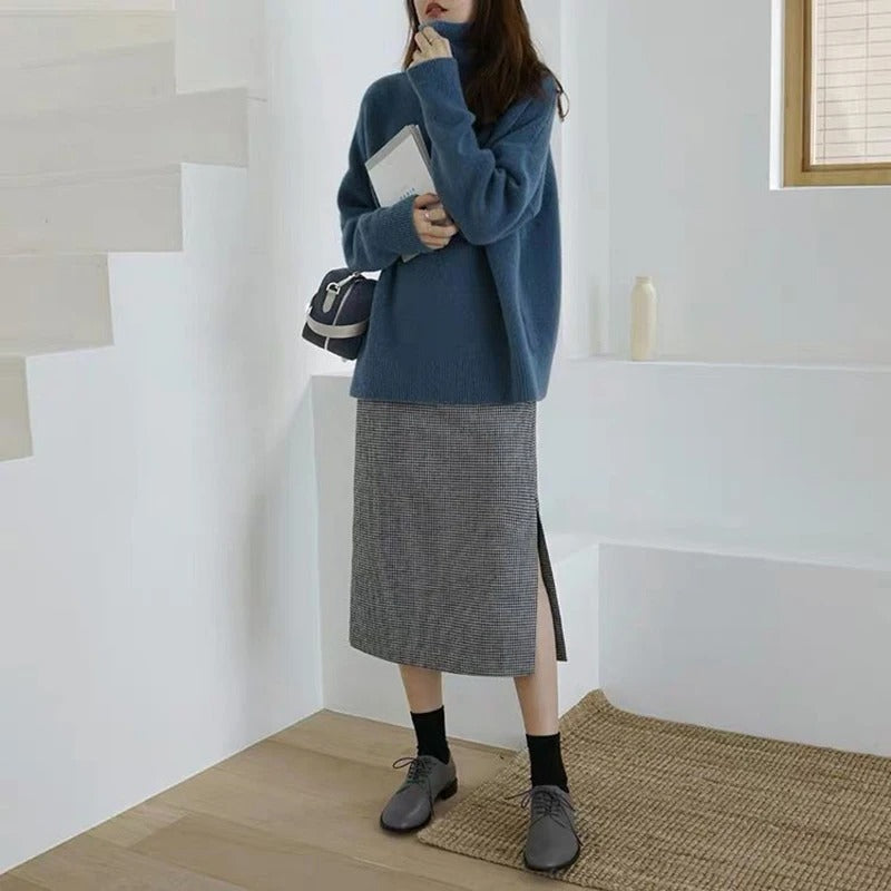 Julia | High Neck Sweater