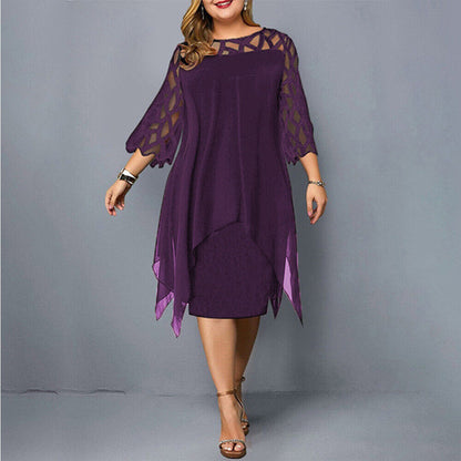 Abelone | Elegant Oversized Midi Dress