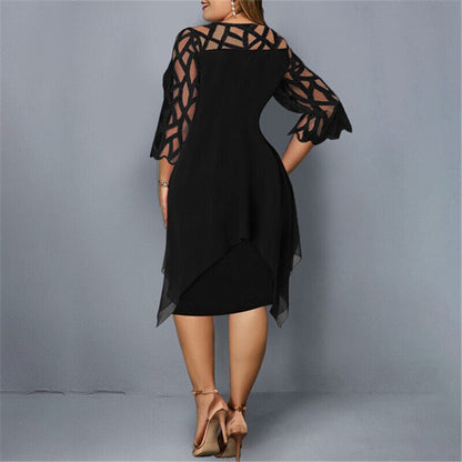 Abelone | Elegant Oversized Midi Dress