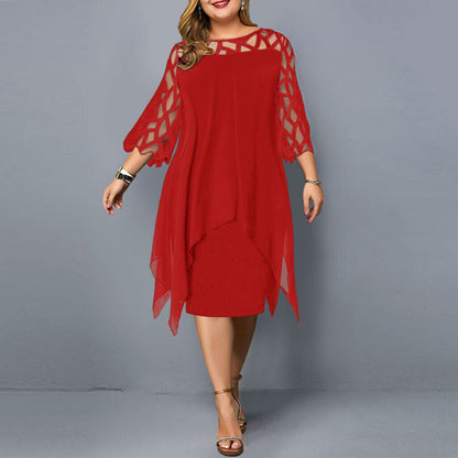 Abelone | Elegant Oversized Midi Dress