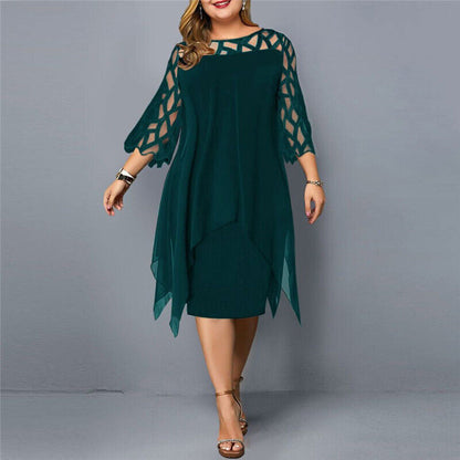 Abelone | Elegant Oversized Midi Dress