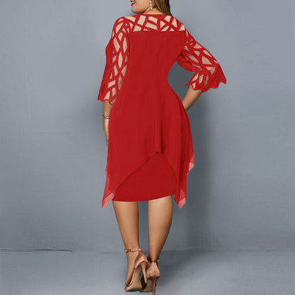 Abelone | Elegant Oversized Midi Dress