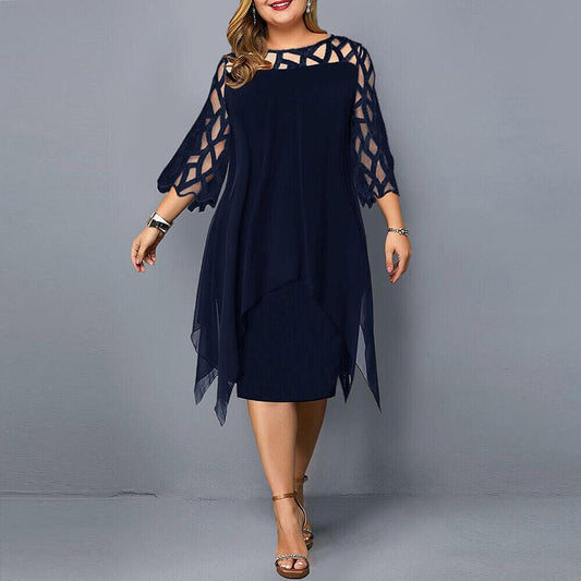 Abelone | Elegant Oversized Midi Dress