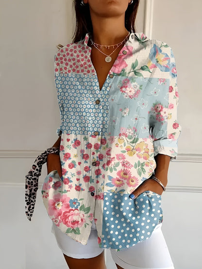 Amara™ | Floral Blouse